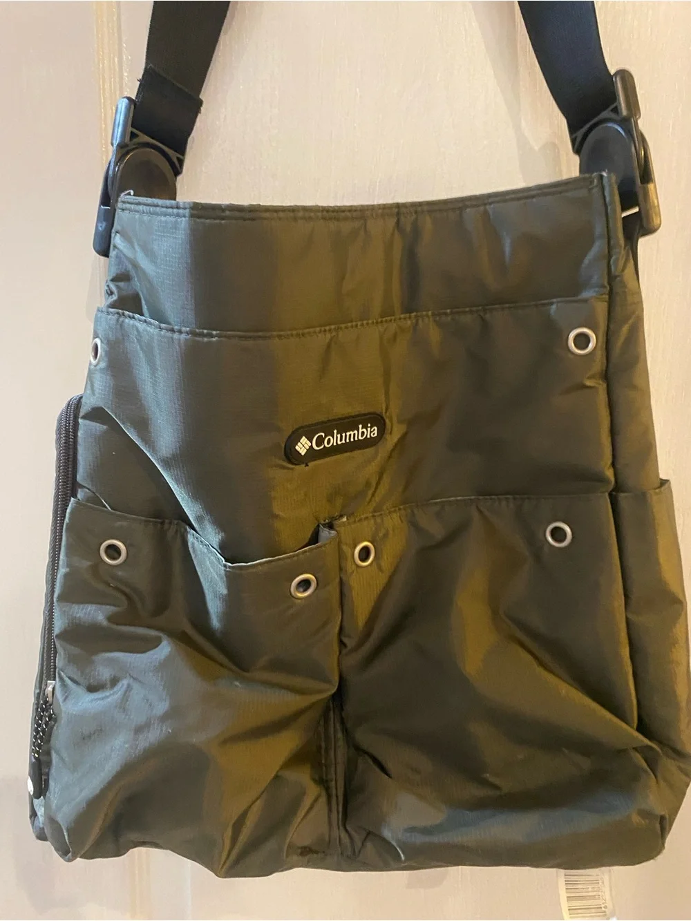 Columbia Olive Green Crossbody Utility Bag